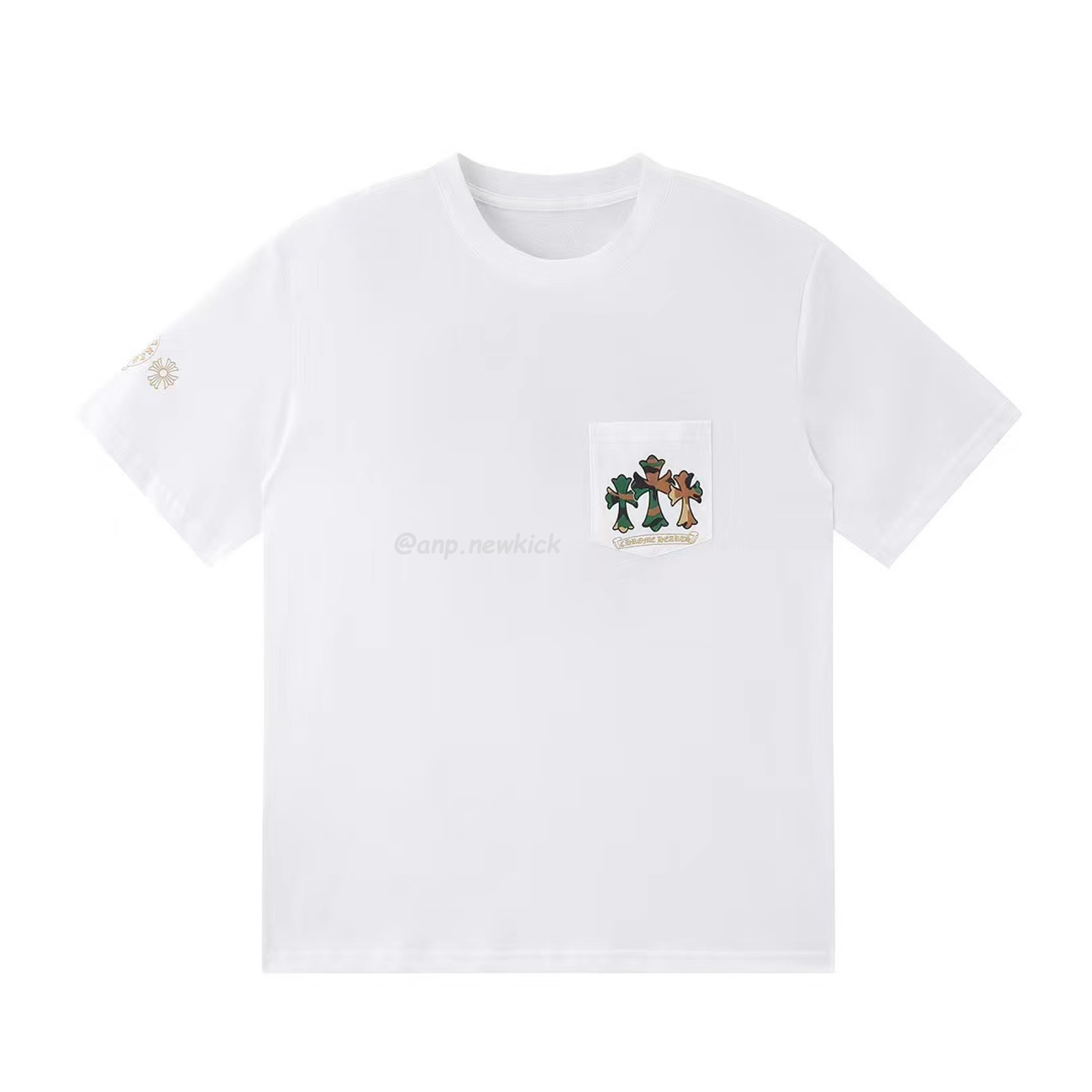 Chrome Hearts White Horseshoe Camo Tee (1) - www.newkick.vip